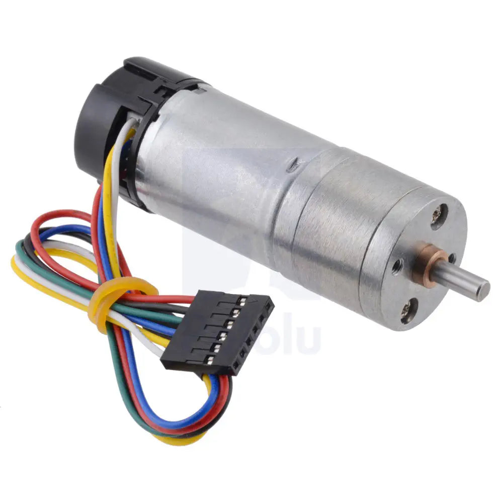 - Degradable pet feces bagPololu 99:1 Metal Gearmotor 25Dx69L mm HP 12V w/ 48 CPR Encoder