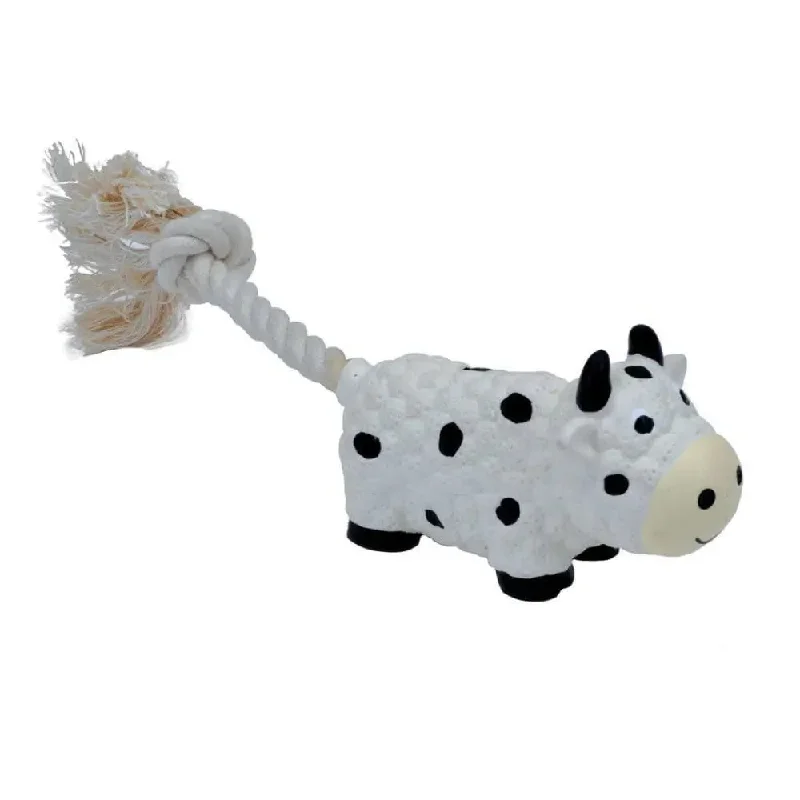 - Foldable and portable cat bag8.5" Cow Li'l Pals® Latex & Dog Rope Toy