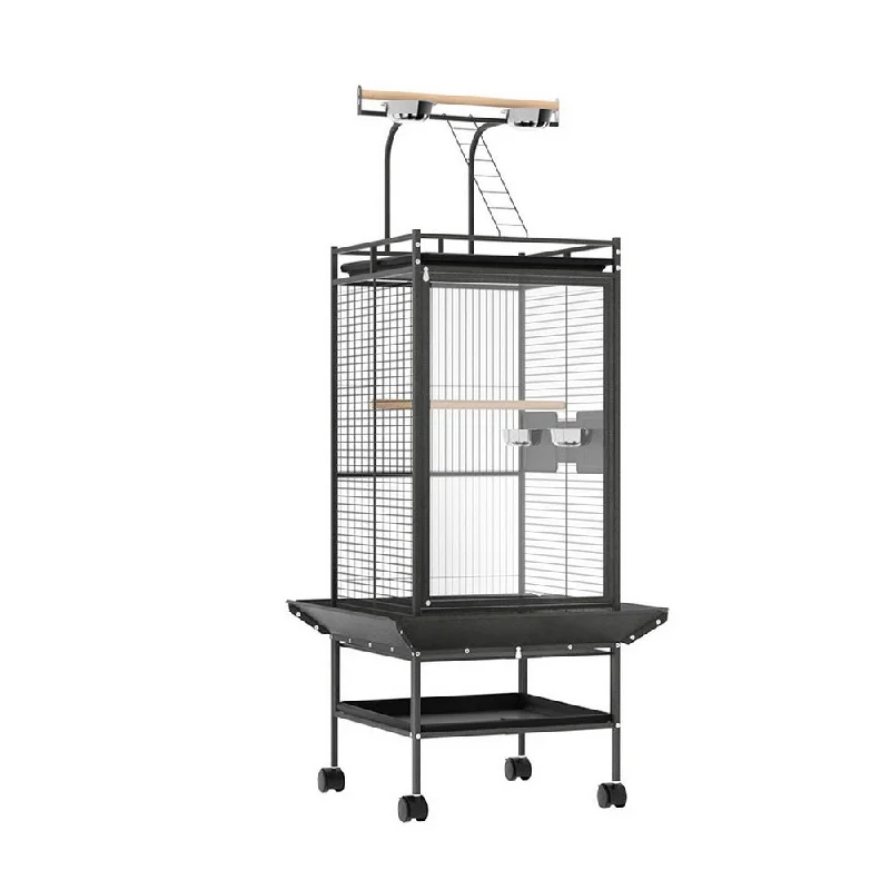- Foldable and portable cat bagi.Pet Bird Cage Large Cages 155cm Parrot Aviary Stand-Alone Budgie Wheels Castor - Foldable and portable cat bagi.Pet Bird Cage Large Cages 155cm Parrot Aviary Stand-Alone Budgie Wheels Castor