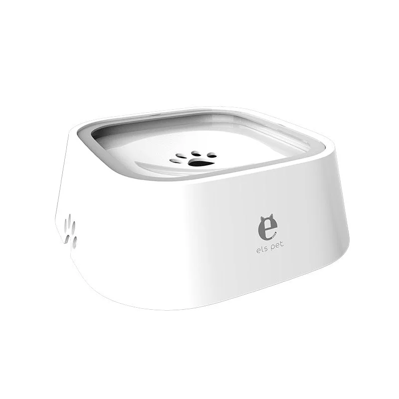 - ​​Pet toys under    yuanWhite Anti-Spill Floating Pet Water Bowl for Dogs and Cats - 1L Capacity, Splash-Proof and Anti-Wet Mouth Design