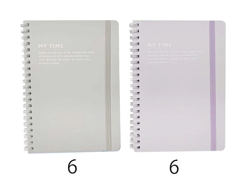 - Cat anti-jump window safety netRing notebook -MTC Cotton purple Crystal gray B6 50sheets-