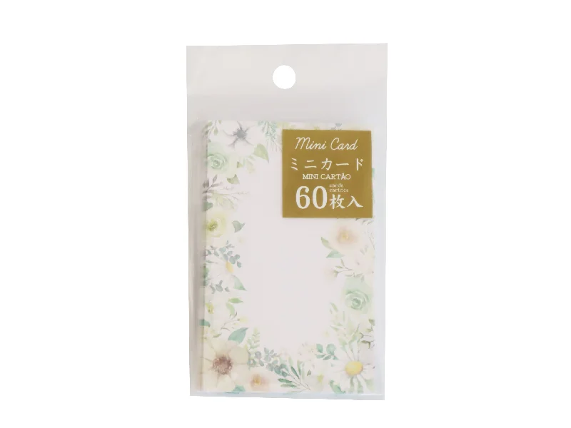 - ​​Pet toys under    yuanMini cards (botanical  white  60 cards)