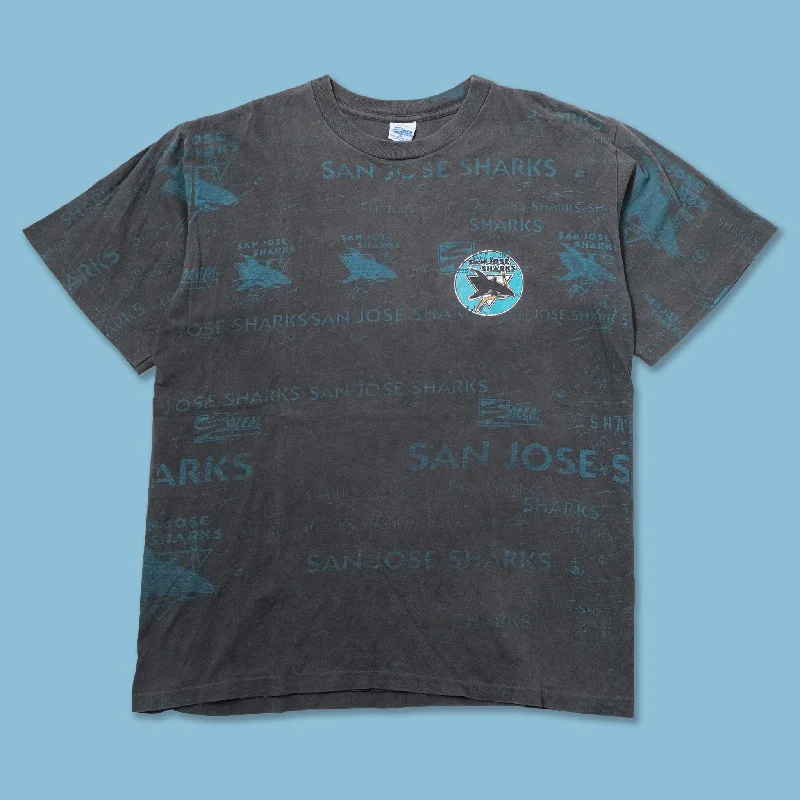 - Parrot climbing and standing wooden frameVintage San Jose Sharks T-Shirt XLarge