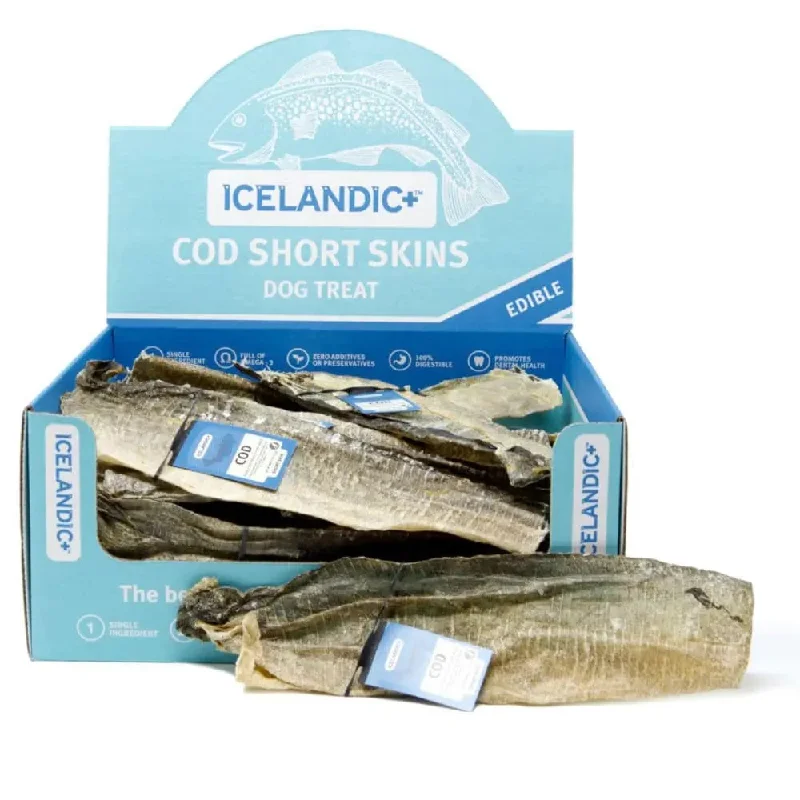 - Dog heart rate monitoring collarIcelandic+ Short Cod Skin Strips 36 ct Display