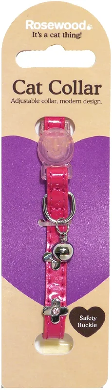 - Cat anti-jump window safety netElectric Pink Cat Collar