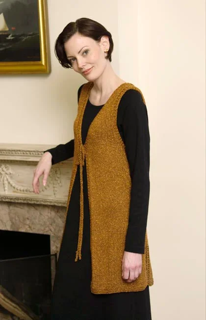 - Deodorizing cat litter tofu litterKnit Shine-On Vest