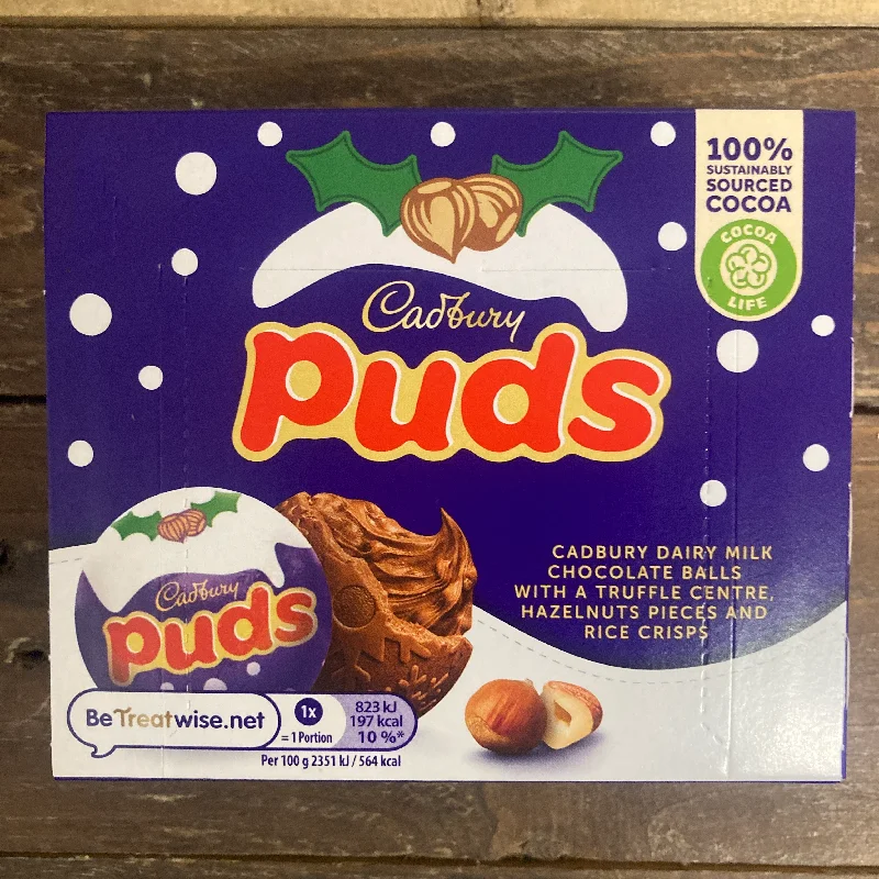 - ​​Christmas pet Christmas clothing10x Cadbury Puds (2 Boxes of 5 Puds)
