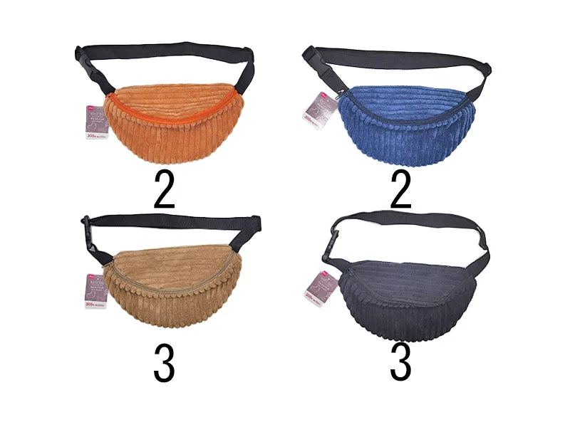 - Natural latex pet mattressThick Corduroy Waist Bag