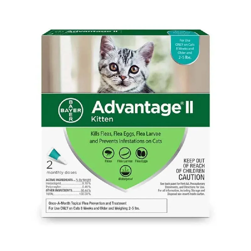  -Non-contact cat thermometerAdvantage® II Flea Treatment for Kitten 2 Dose