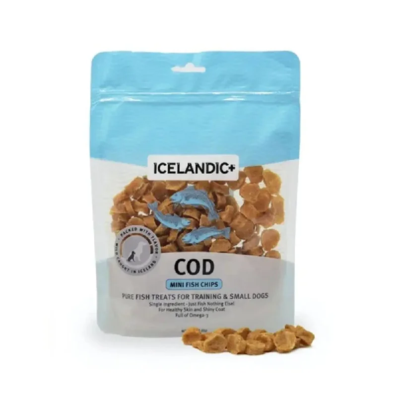 - Dog disposable foam shower gelIcelandic+ Mini Fish Chips Cod