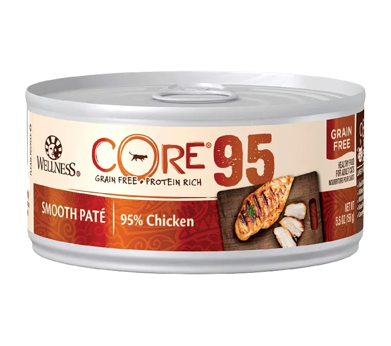    - Cat food for picky eaters  CORE 95% Chicken Grain-Free Canned Cat Food