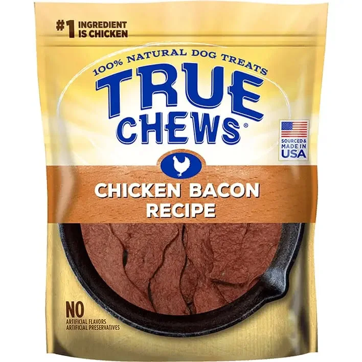 - ​​Pet toys under    yuanTrue Chews Chicken Bacon Recipe 12 oz
