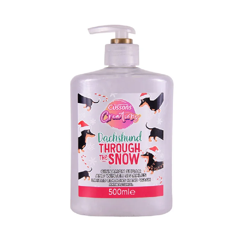 - Automatic induction pet water dispenserCUSSONS HAND WASH DACHSHUND THROUGH THE SMOW 500 ML - Automatic induction pet water dispenserCUSSONS HAND WASH DACHSHUND THROUGH THE SMOW 500 ML