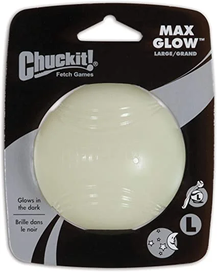  -Bite-resistant dog toy recommendationsChuckit! - Max Glow Ball (Large)
