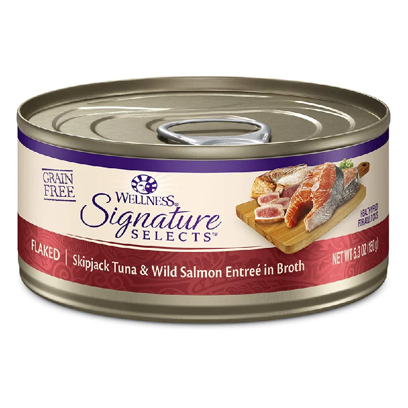 - Hypoallergenic cat food CORE Signature Selects Flaked Tuna & Wild Salmon Grain-Free Canned Cat Food - Hypoallergenic cat food CORE Signature Selects Flaked Tuna & Wild Salmon Grain-Free Canned Cat Food
