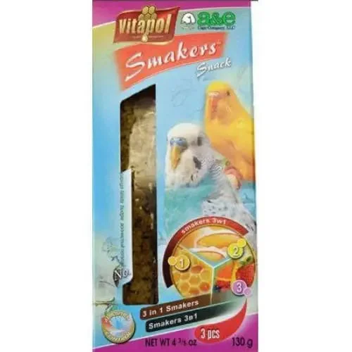 - Winter dog thick down jacketA&E Cage Company Smakers Parakeet Variety Treat Sticks