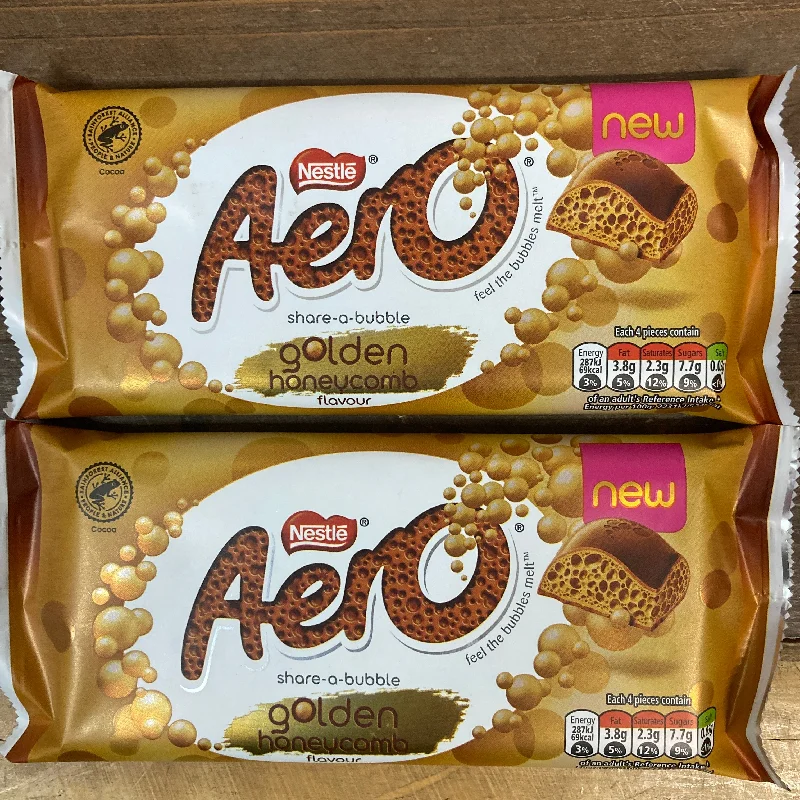 - Dog anti-slip mat3x Aero Golden Honeycomb Chocolate Sharing Bars (3x90g)