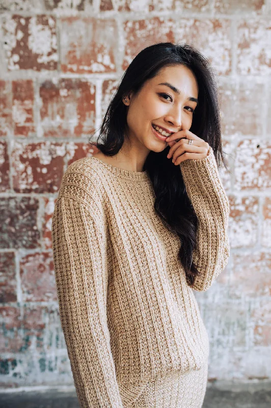 - Organic cotton dog bibsAlby Way Pullover (Knit)