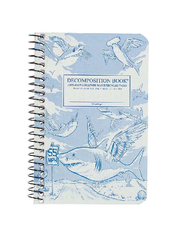 - Pet fence foldable indoorFlying Sharks Pocket Ruled Spiral Notebook