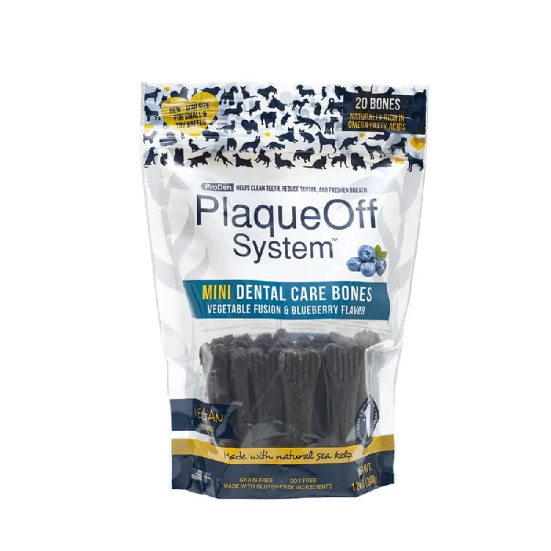 - Natural latex pet mattressPlaqueOff Dental Care Bones Vegetable Fusion with Blueberry Mini