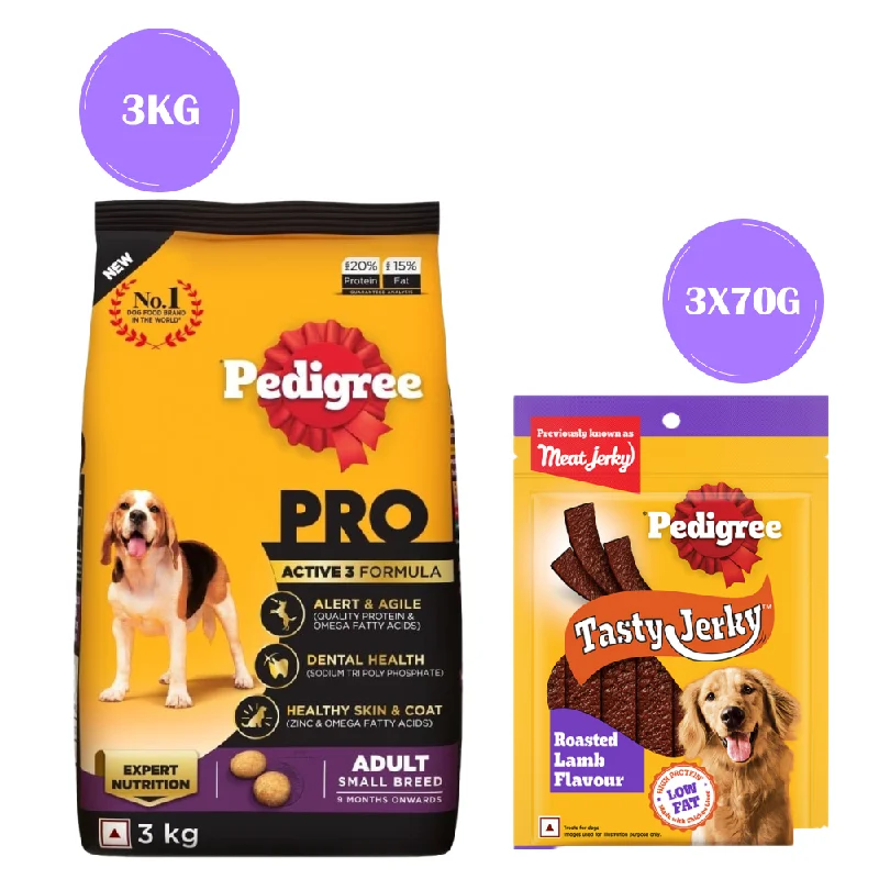 - Automatic induction pet water dispenserPedigree PRO Expert Nutrition Adult Dry Food for Small Breed and Pedigree Roasted Lamb Tasty Jerky Treat Combo for Dogs - Automatic induction pet water dispenserPedigree PRO Expert Nutrition Adult Dry Food for Small Breed and Pedigree Roasted Lamb Tasty Jerky Treat Combo for Dogs
