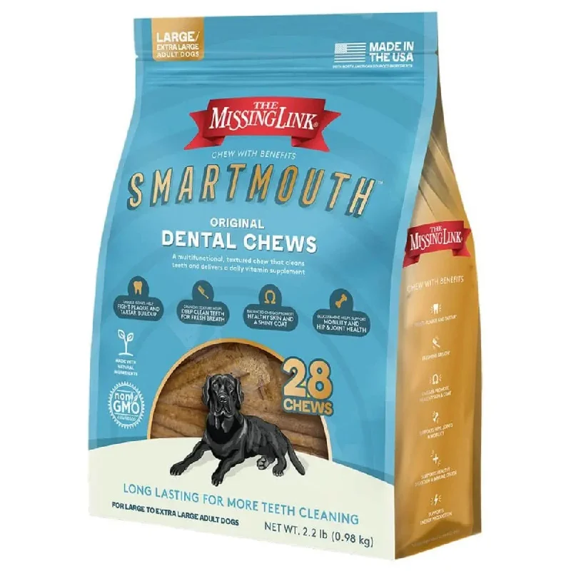 - Dog heart rate monitoring collarMissing Link SMARTMOUTH Dental Chew