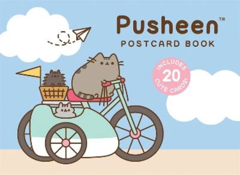 - Air box TSA certified check-inPusheen Postcard Book