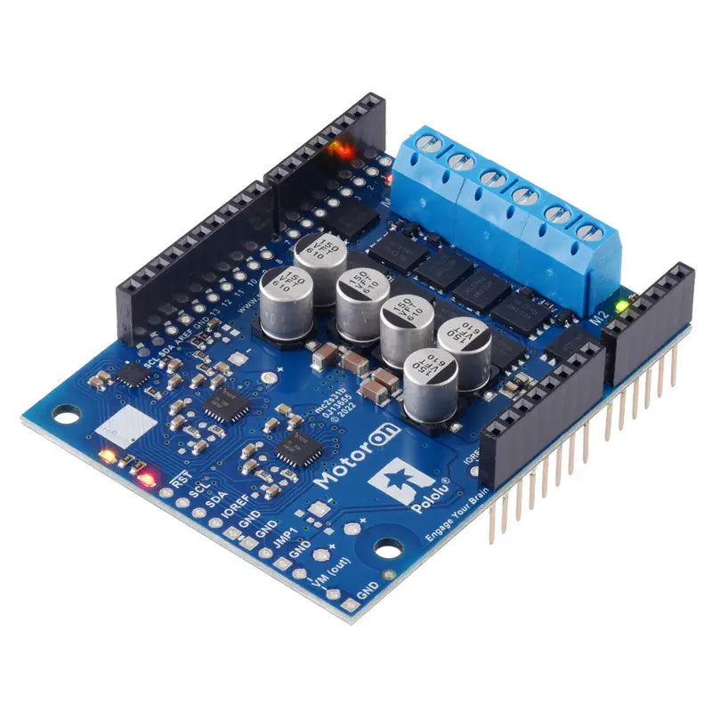 Pet ProductsMotoron M2S18v20 Dual High-Power Motor Controller Shield for Arduino w/ Connectors Pet ProductsMotoron M2S18v20 Dual High-Power Motor Controller Shield for Arduino w/ Connectors