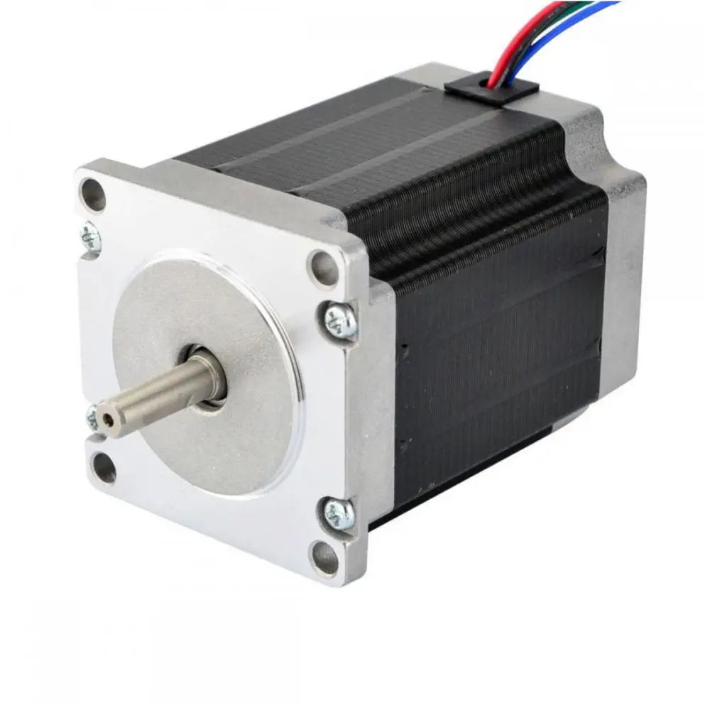 - Remote interactive pet feederNema 23 Bipolar 269oz.in 2.8A 57x57x76mm 4 Wires Stepper Motor