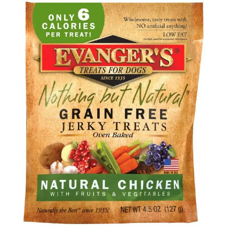 - Dog heart rate monitoring collarEvanger's Nothing But Natural Organic Chicken Jerky Dog Treats 4.5 oz - Dog heart rate monitoring collarEvanger's Nothing But Natural Organic Chicken Jerky Dog Treats 4.5 oz