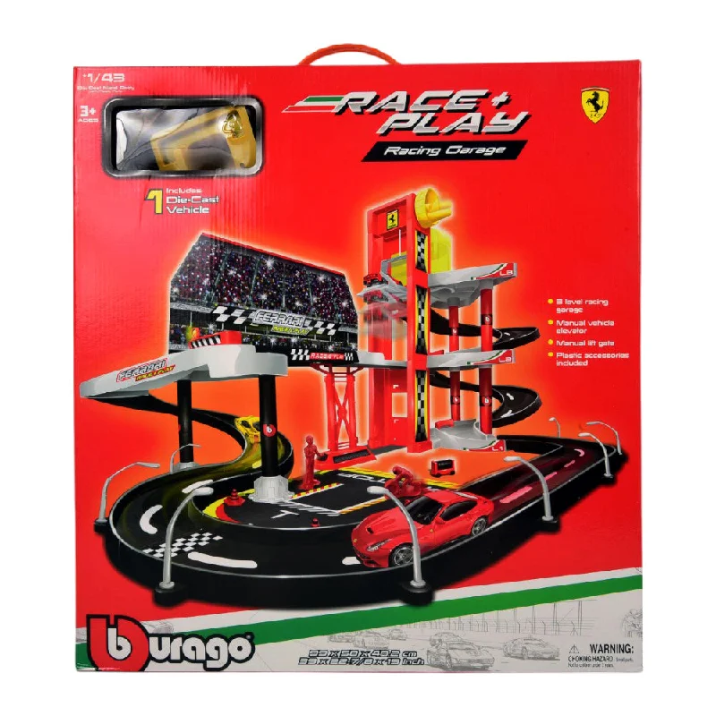 - Remote interactive pet feeder30197 BURAGO FERRARI RACING CARAGE BASIC