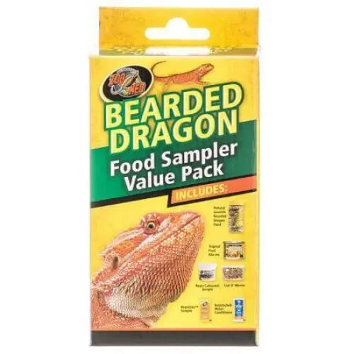 - Dog anti-slip matZoo Med Bearded Dragon Foods Sampler Value Pack