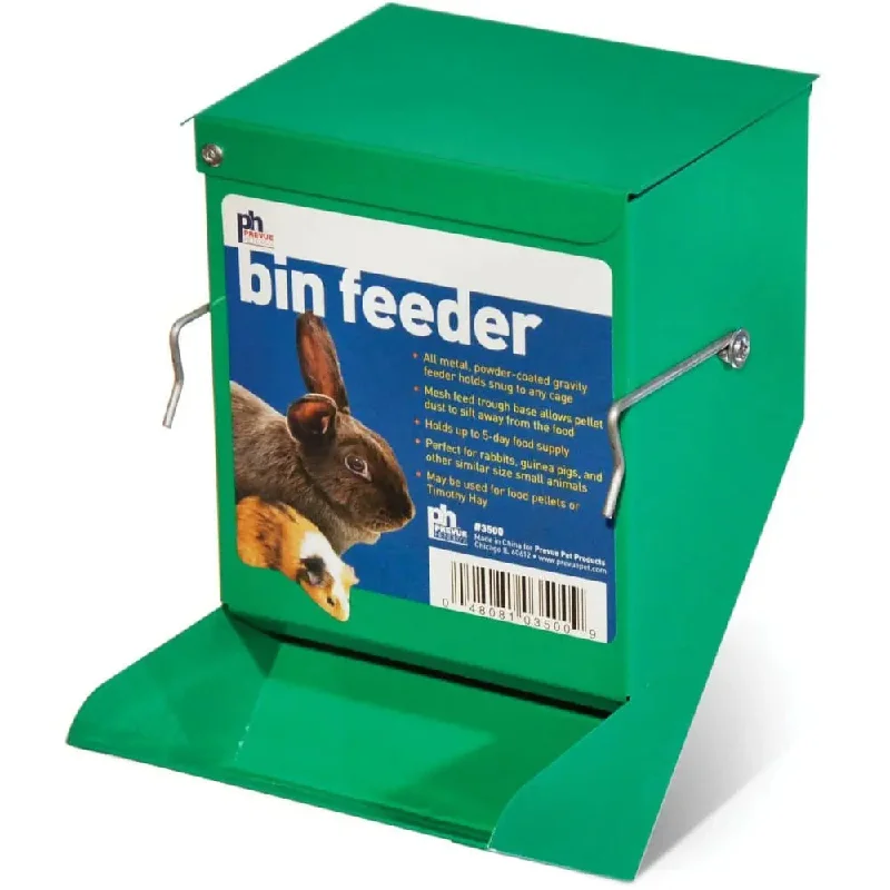 - ​​Pet toys under    yuanPrevue Pet Products Metal Bin Small Animal Feeder