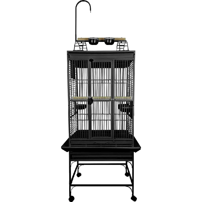 - ​​Pet toys under    yuanA & E Cages Play Top Bird Cage 24"x22"x62"