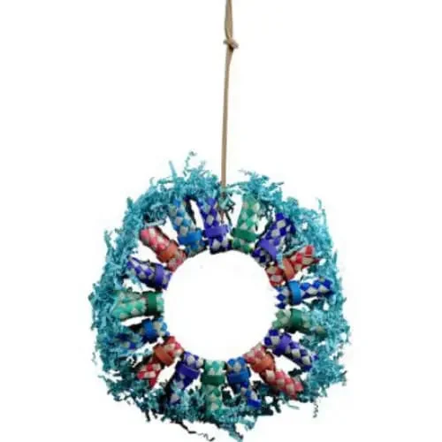 - Dog anti-slip matAE Cage Company Happy Beaks Fire Bird Ring Toy