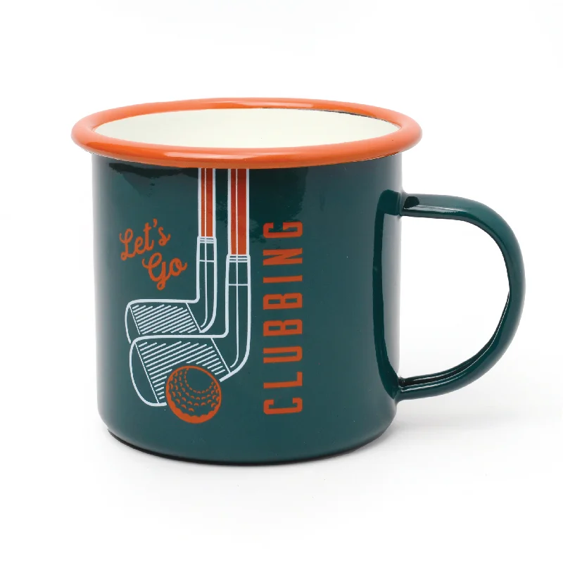- Winter warm clothes for short-haired dogsGolf Enamel Mug