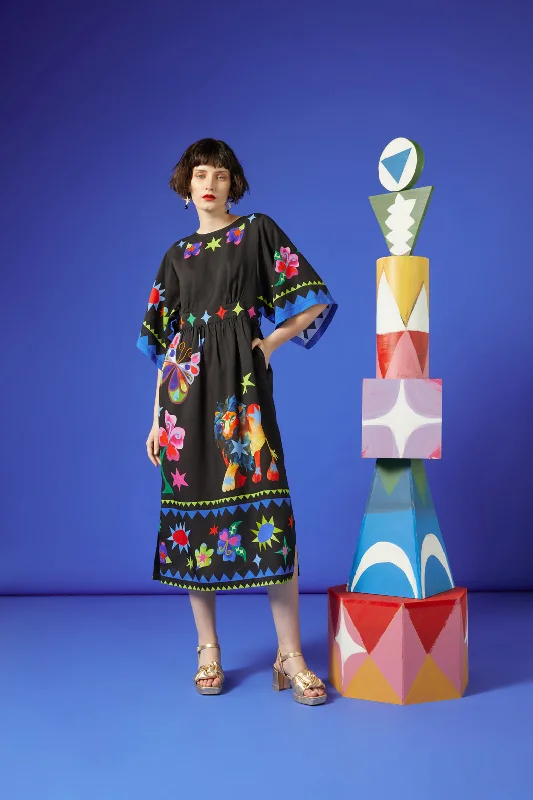 - Air box TSA certified check-inMystic Creatures Long Dress