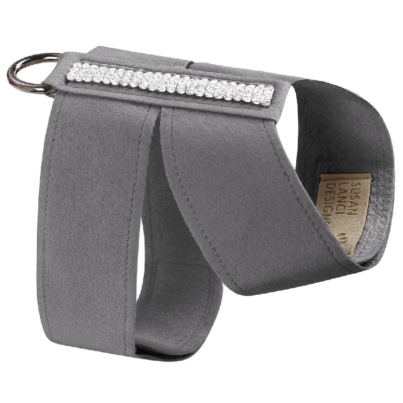 XX brand pet fashion3 Row Giltmore Tinkie Dog Harness Platinum