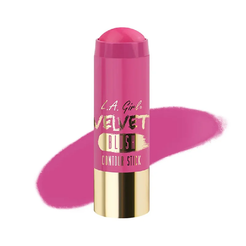 ---LA GIRL-VELVET CONTOUR BLUSH STICK - POMPOM