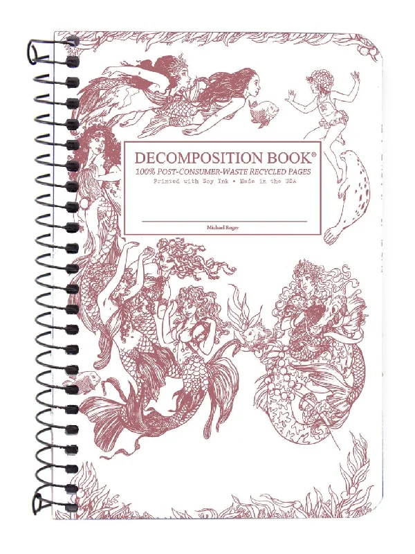  -Non-contact cat thermometerMermaids Pocket Ruled Spiral Notebook