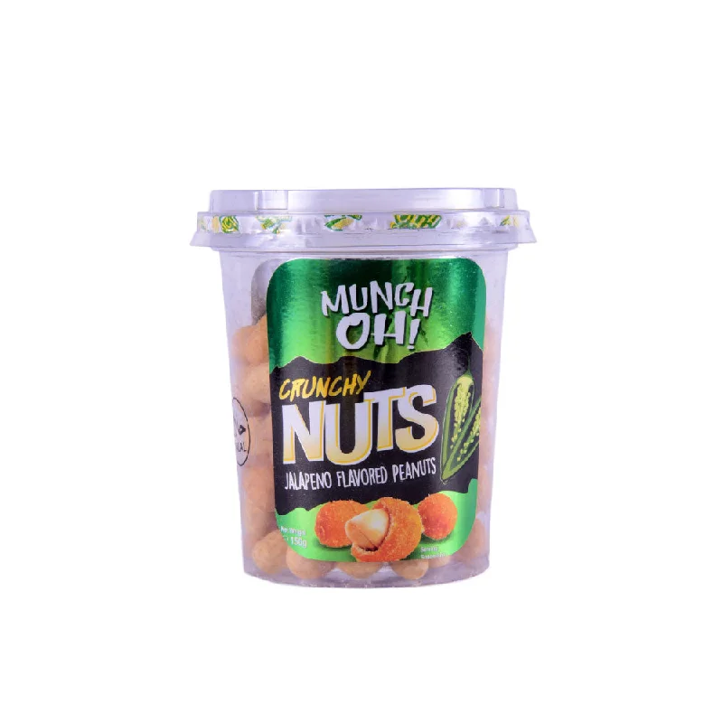 Pet ProductsMUNCH OH CRUNCHY NUTS JALAPENO PEANUTS 150GM