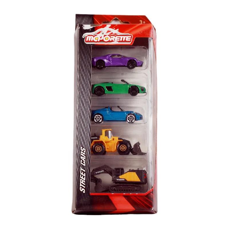 ---2053166 MAJORETTE STREET CARS 5PC DINKEY SET D