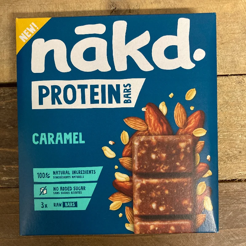 - Dog disposable foam shower gel12x Nakd Caramel Protein Bars (4 Packs of 3x45g)