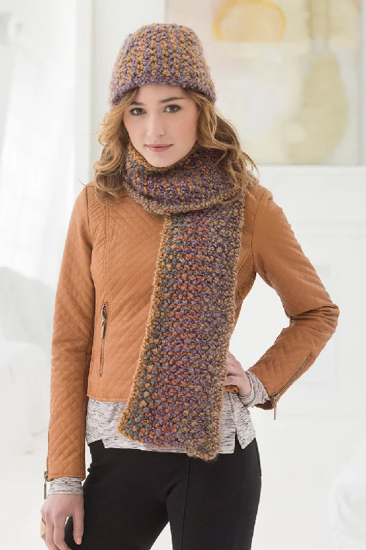- Automatic induction pet water dispenserTweedy Slip Stitch Hat And Scarf (Knit)