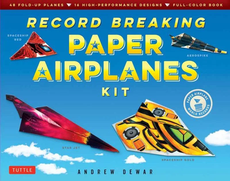 - Cat nail clippers with LED lightsRecord Breaking Paper Airplanes Kit