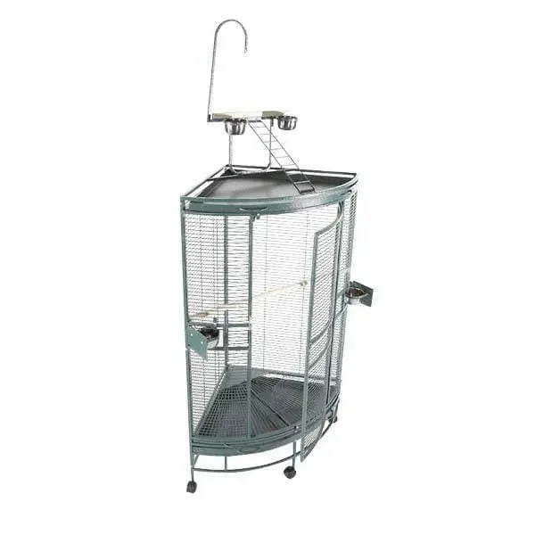 - Pet vitamin complex nutrition tabletsMedium Corner Bird Cage with Play Top 36"x25"x66"