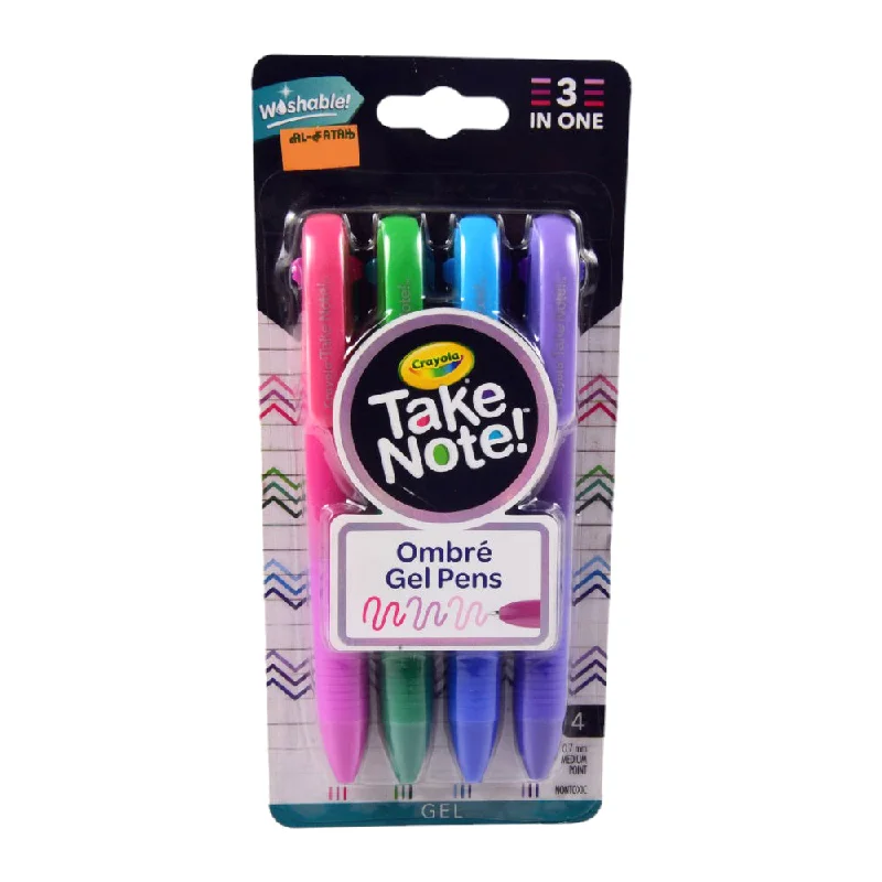 - Pet stroller can be taken on the plane586637 CRY OMBRE GELL PEN 4PACK