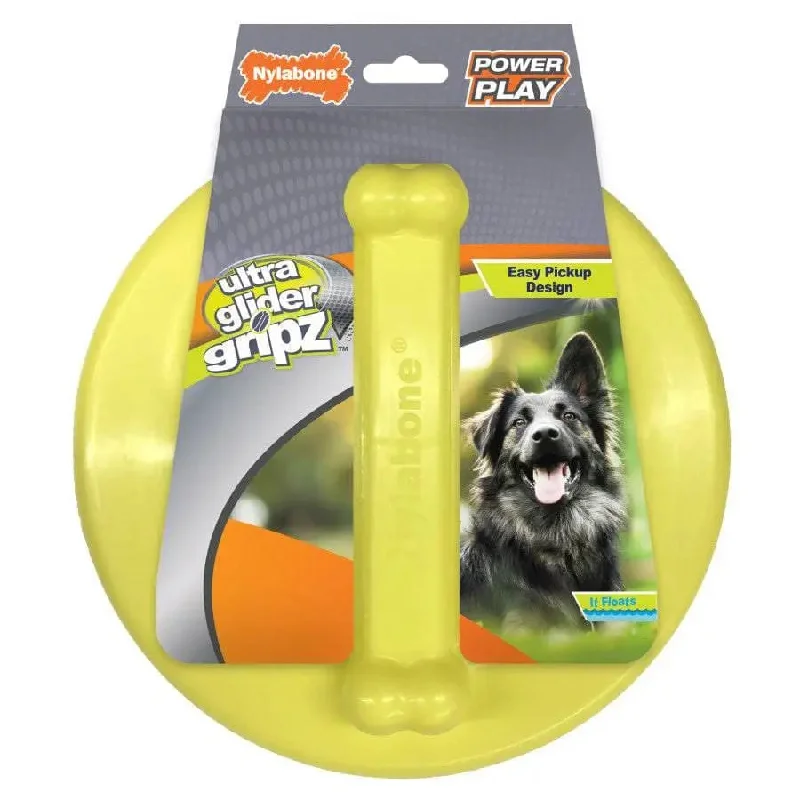 -Splash-proof food bowl AND Anti-choking slow food bowlNylabone Power Play Ultra Glider Gripz Dog Flying Disc Ultra Glider -Splash-proof food bowl AND Anti-choking slow food bowlNylabone Power Play Ultra Glider Gripz Dog Flying Disc Ultra Glider