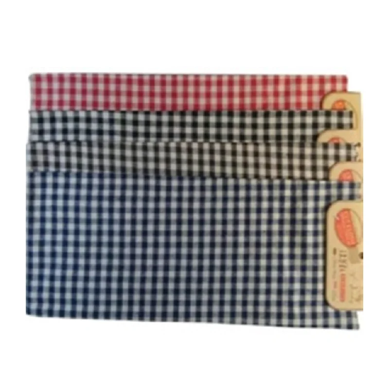 - Dog disposable foam shower gelCut Cloth Gingham Chekered M 50cm x 90cm