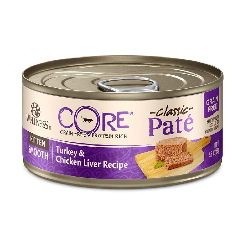 Cat FoodCORE Pate Kitten Turkey & Chicken Liver Recipe Grain-Free Canned Cat Food Cat FoodCORE Pate Kitten Turkey & Chicken Liver Recipe Grain-Free Canned Cat Food